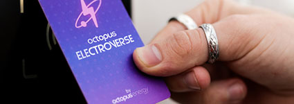 Sign up to Octopus Electroverse and receive £10 charging credit offer