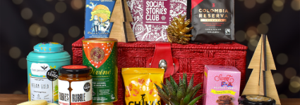 Up to 15% off sustainable gift hampers offer